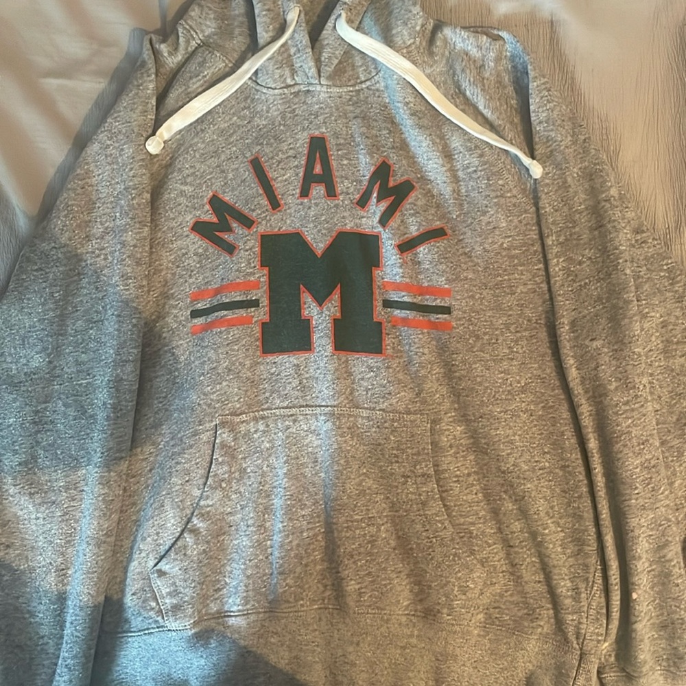 University of Miami sweatshirt